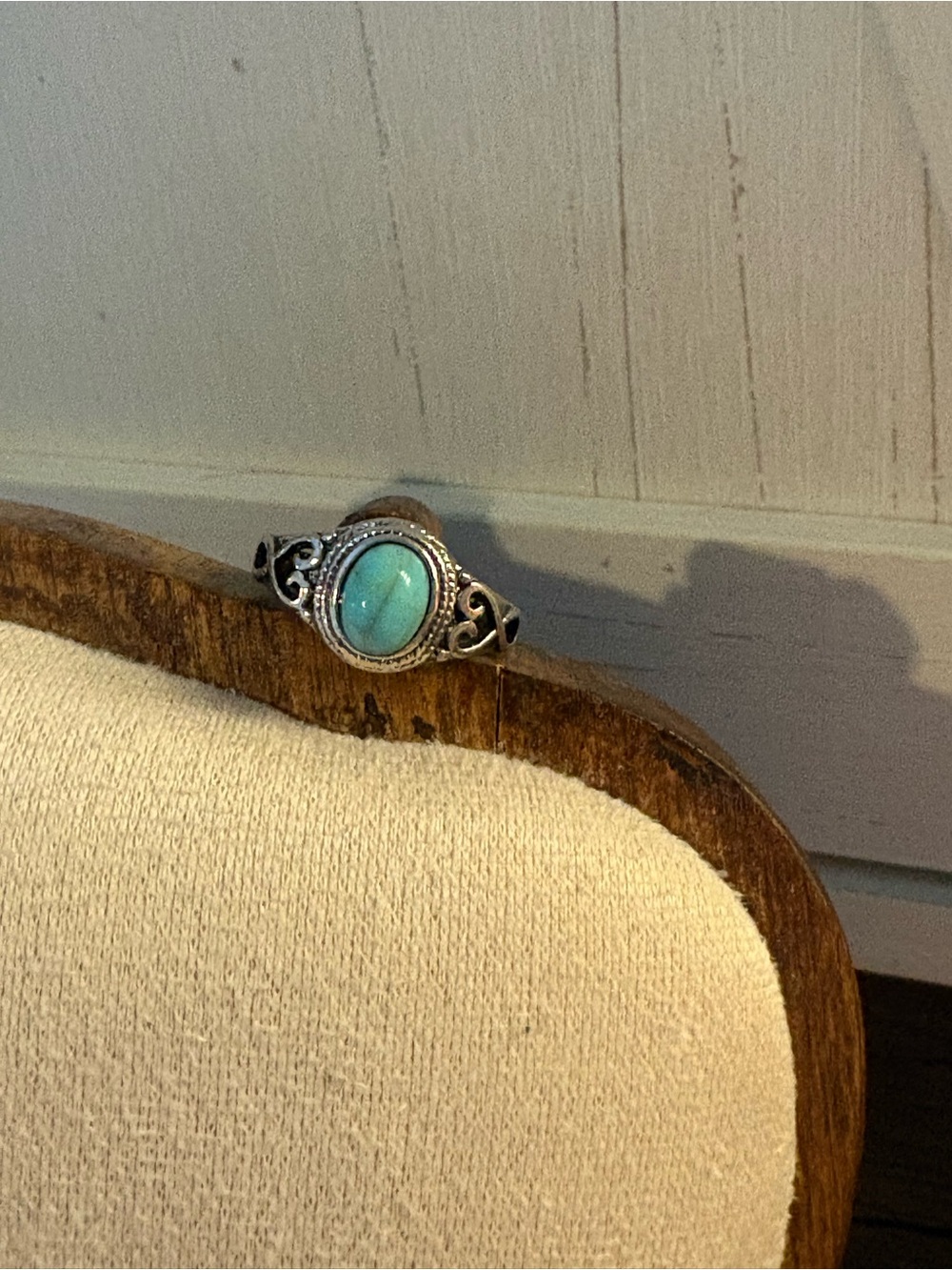 Silver Ring with Turquoise Stone